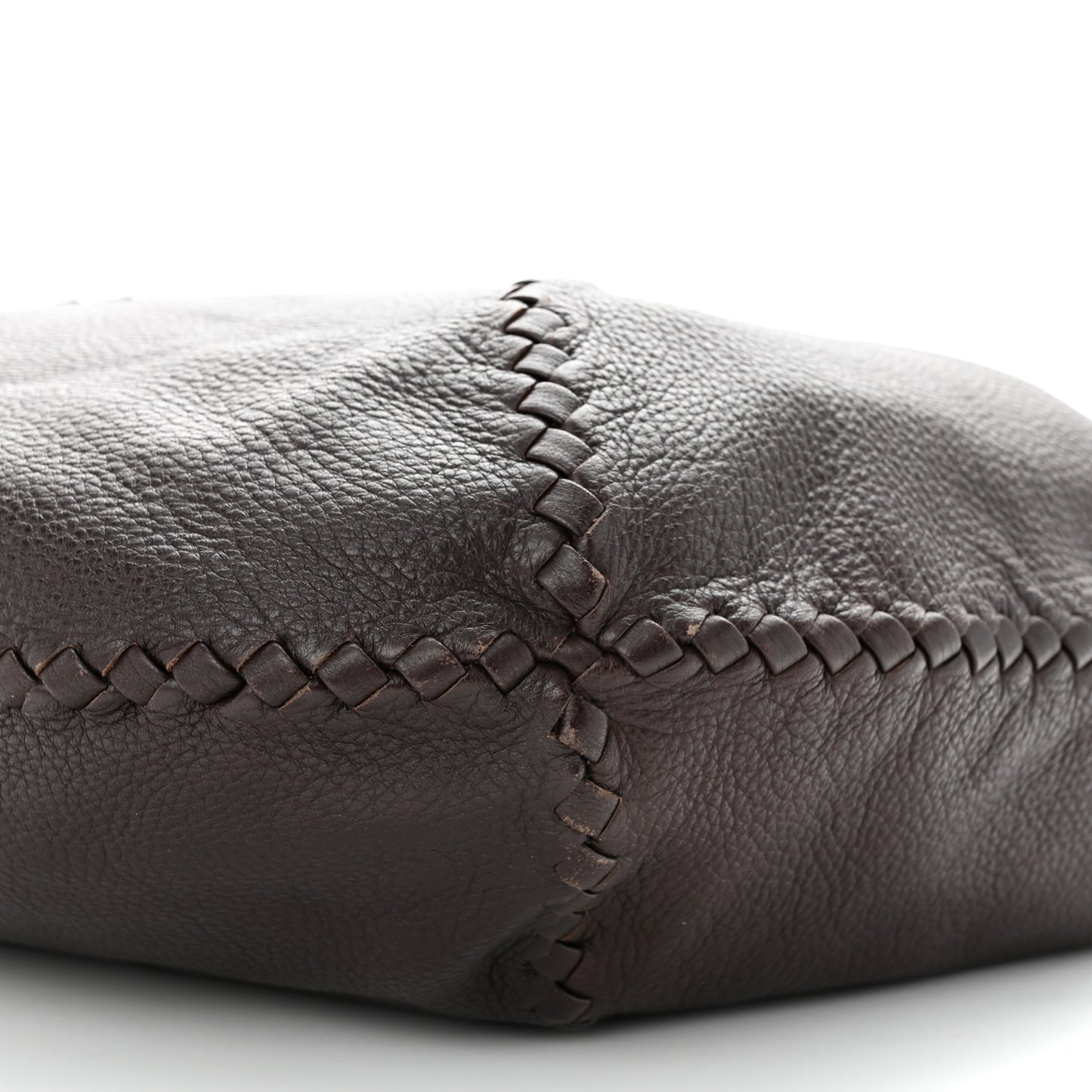 Cervo Deerskin Large Hobo Ebano