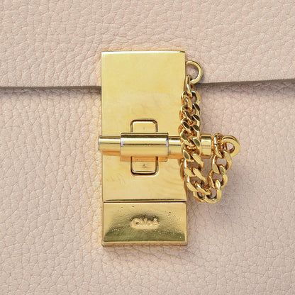 Chloe Grained Lambskin Mini Drew Shoulder Bag Abstract White 11 of 11