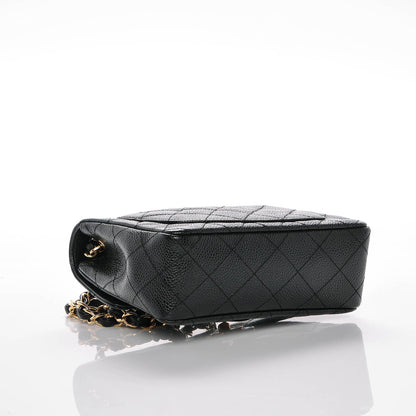 Chanel Caviar Quilted Mini Square Flap Black 4 of 7