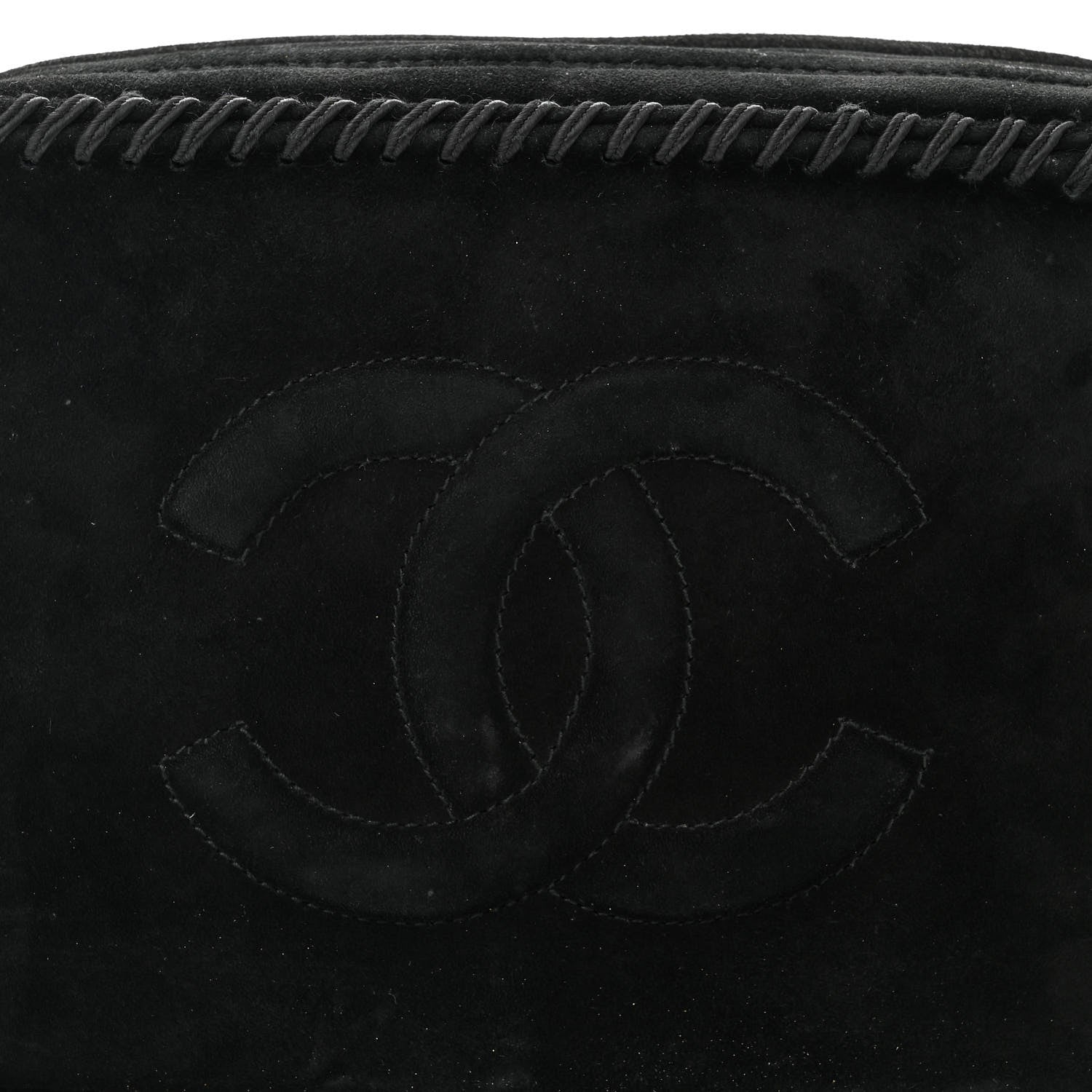 Chanel Suede CC Tassel Camera Case Black 8 of 11