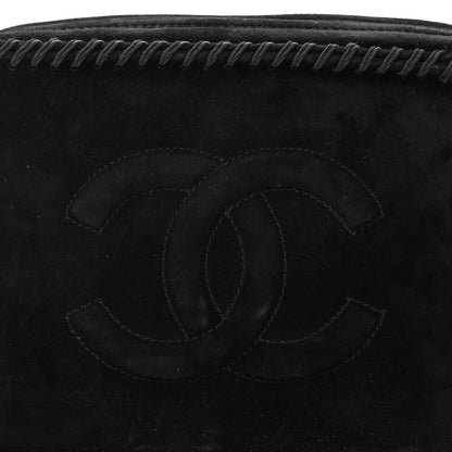 Chanel Suede CC Tassel Camera Case Black 8 of 11