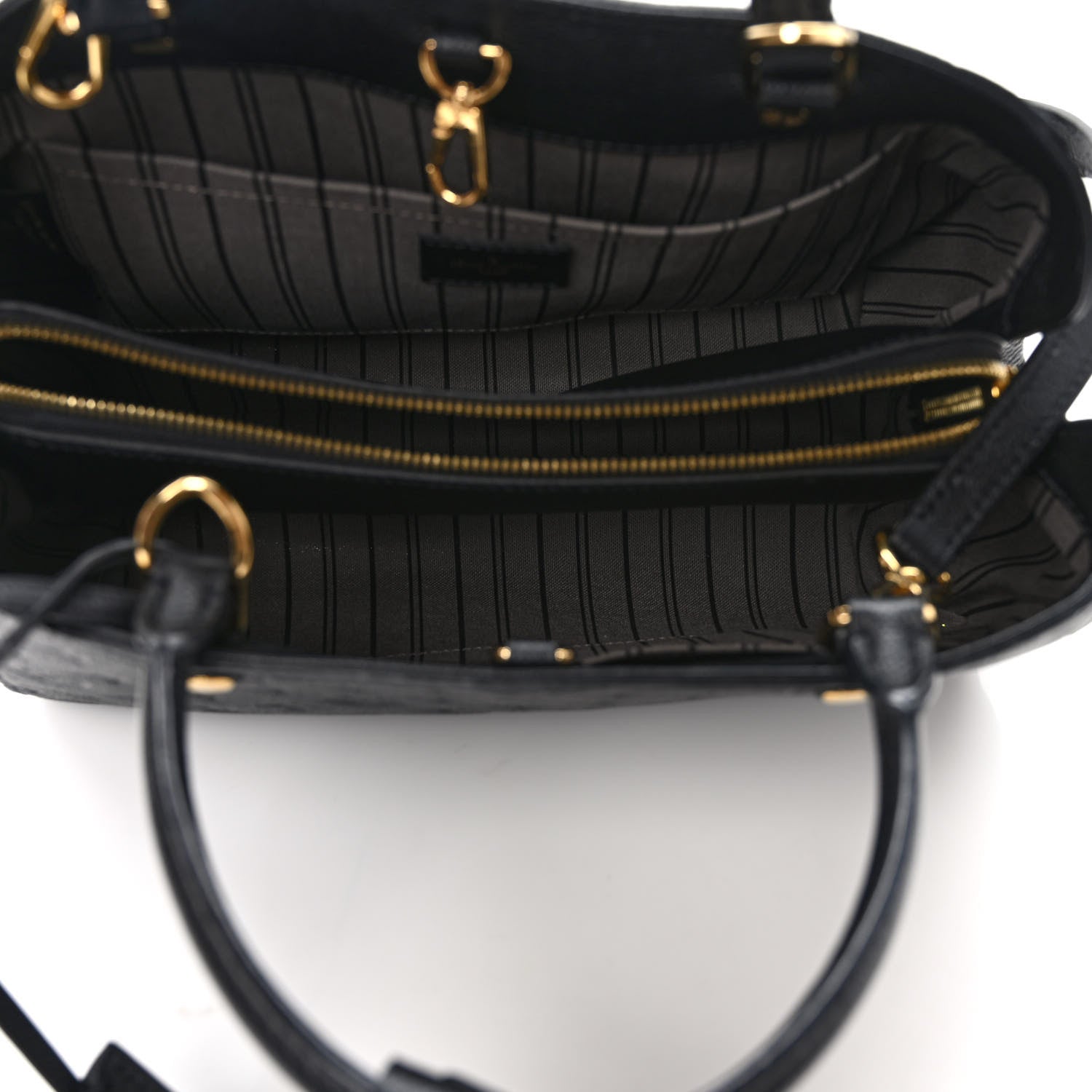 Louis Vuitton Empreinte Montaigne MM Black 5 of 9