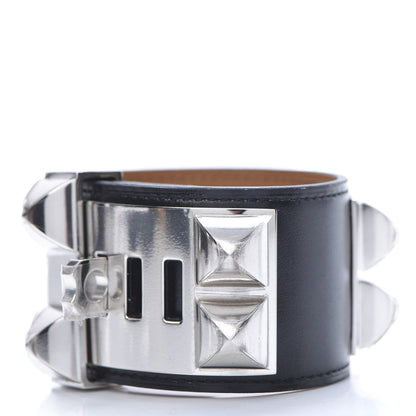 Hermes Box Collier de Chien CDC Bracelet T2 Black 3 of 7