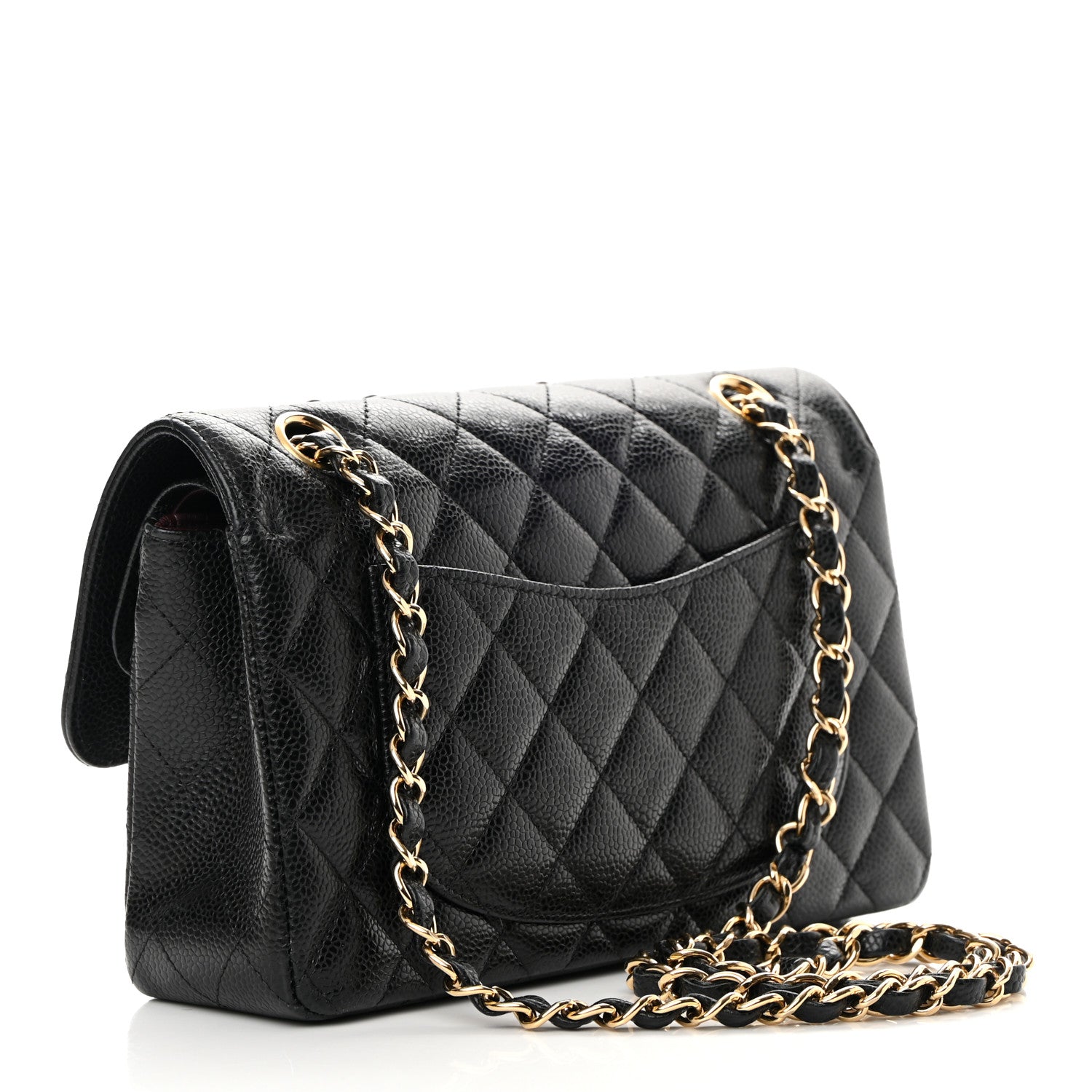 Chanel Caviar Quilted Small Double Flap Black 3 of 15