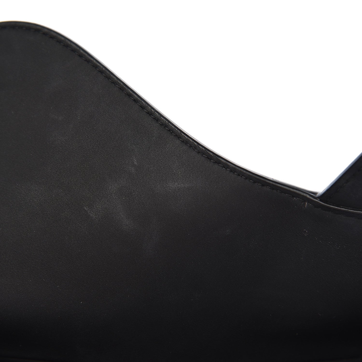 Christian Dior Ultra Matte Calfskin Saddle Bag Black 8 of 14