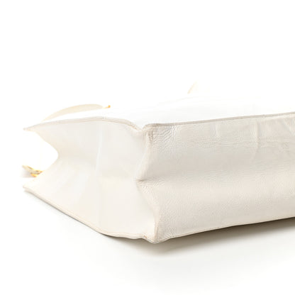 Chanel Caviar CC Timeless Tote White 12 of 13