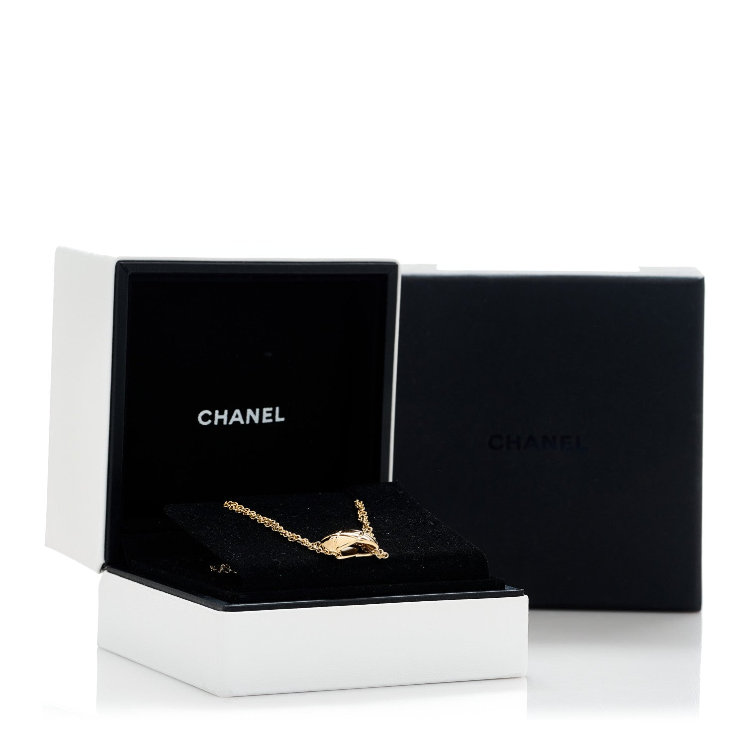 Chanel 18K Yellow Gold Coco Crush Pendant Necklace 5 of 5