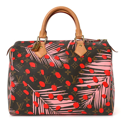 Louis Vuitton Monogram Jungle Dots Speedy 30 Sugar Pink Poppy 1 of 9