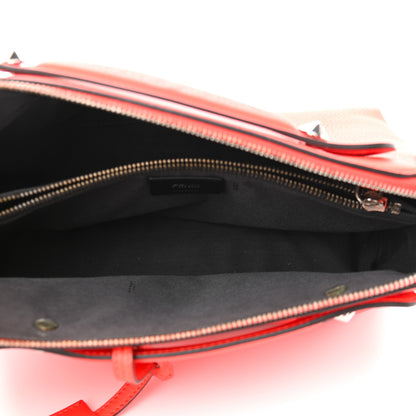 Fendi Vitello Dolce Medium By The Way Boston Bag Papavero 5 of 11