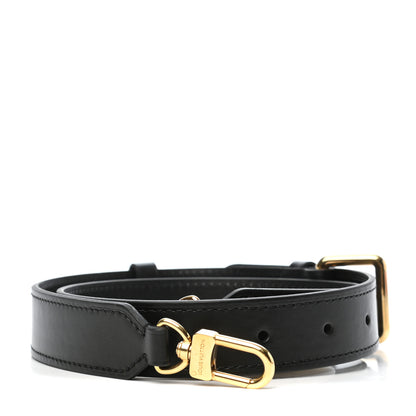Louis Vuitton Calfskin Odeon PM Adjustable Shoulder Strap Black 1 of 8