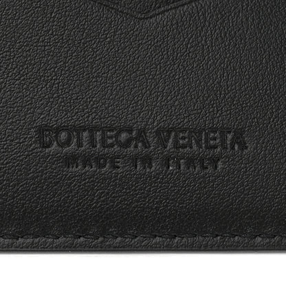 Bottega Veneta Nappa Maxi Intrecciato Tri-Fold Wallet Black 7 of 9