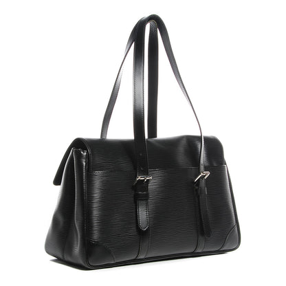 Louis Vuitton Epi Segur MM Black 3 of 8