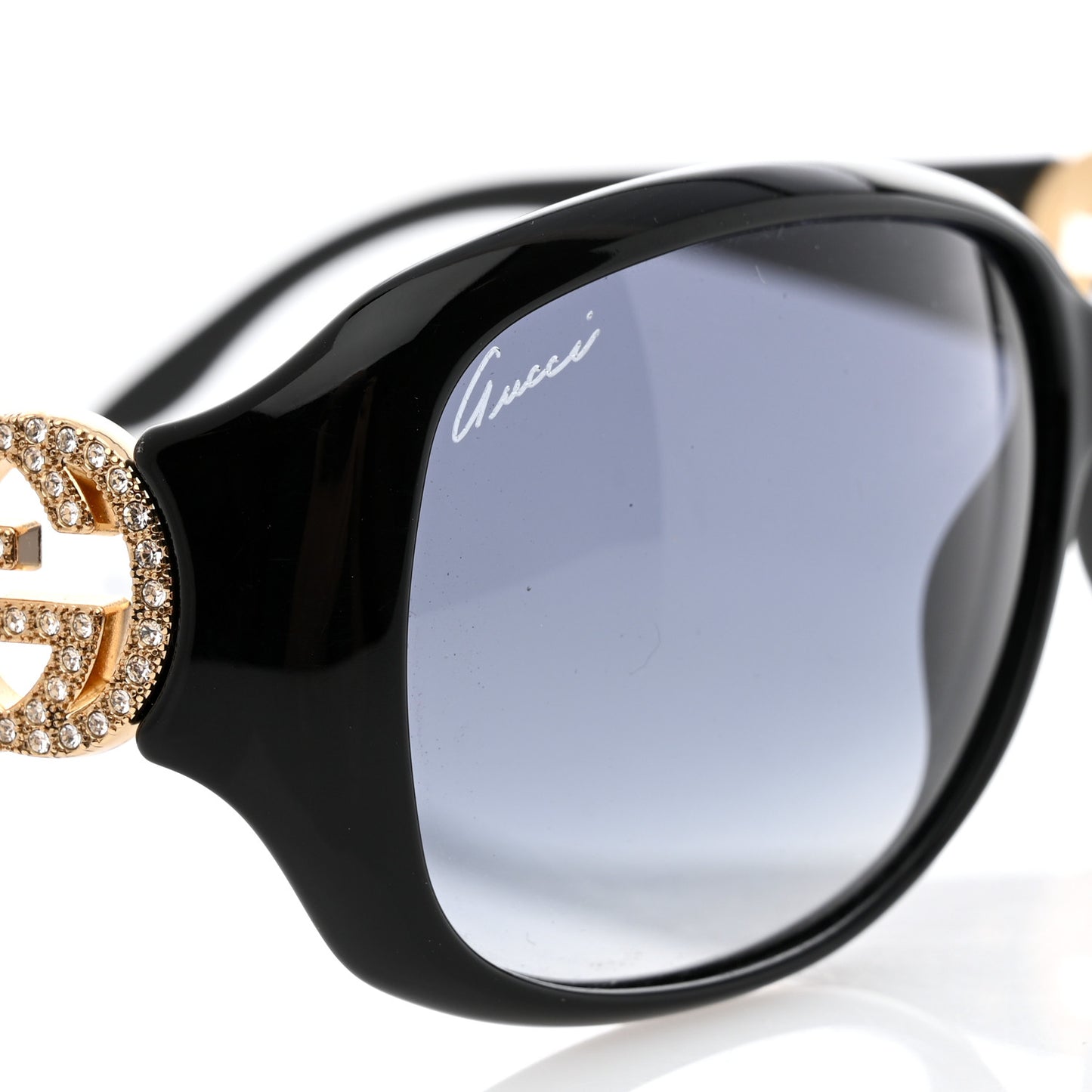 Acetate Crystal GG Sunglasses GG3578/S Black