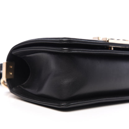 Chanel Calfskin Pearl Small Boy Flap Black 7 of 9