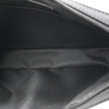 Louis Vuitton Calfskin Monogram Shadow Trio Messenger Black 5 of 13
