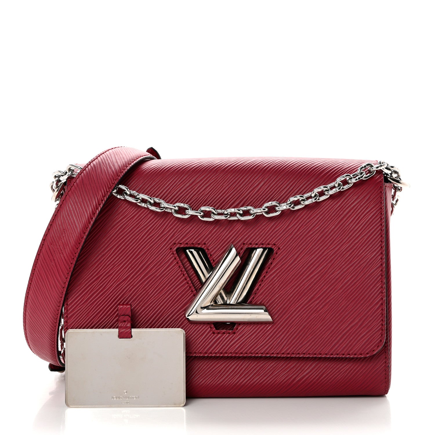 Louis Vuitton Epi Twist Shoulder Bag MM Fuchsia 1 of 10
