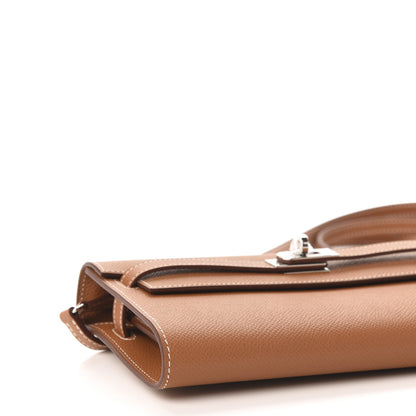 Hermes Epsom Kelly Wallet To Go Gold 7 of 10