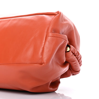 Mansur Gavriel Lambskin Cloud Clutch Terra 6 of 8