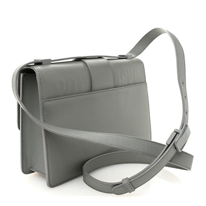 Christian Dior Ultra Matte Grained Calfskin 30 Montaigne Flap Bag Grey 3 of 10