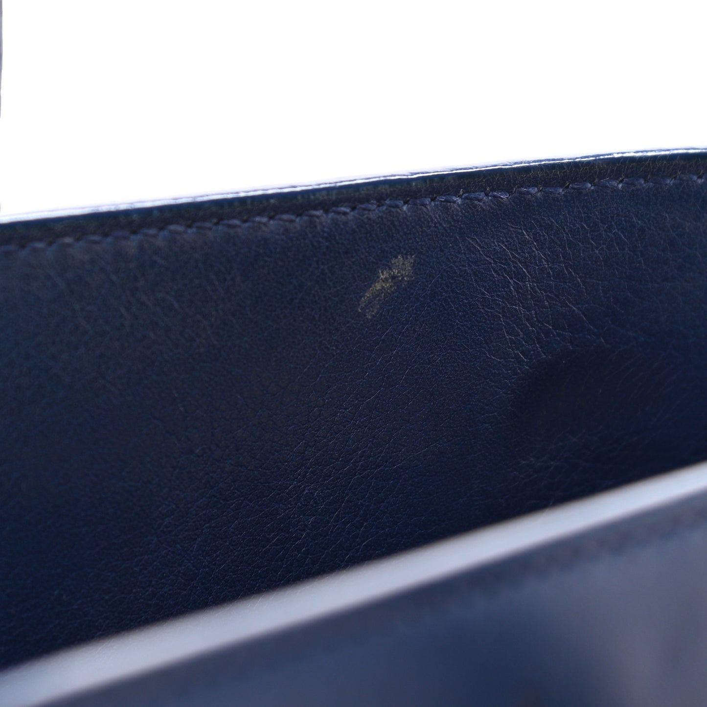 Calfskin Small Sac De Jour Marine
