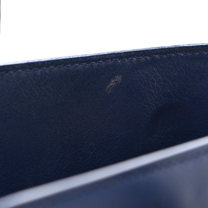 Saint Laurent Calfskin Small Sac De Jour Marine 10 of 14