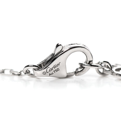 Cartier 18K White Gold Diamond XS D'Amour Pendant Necklace 5 of 5