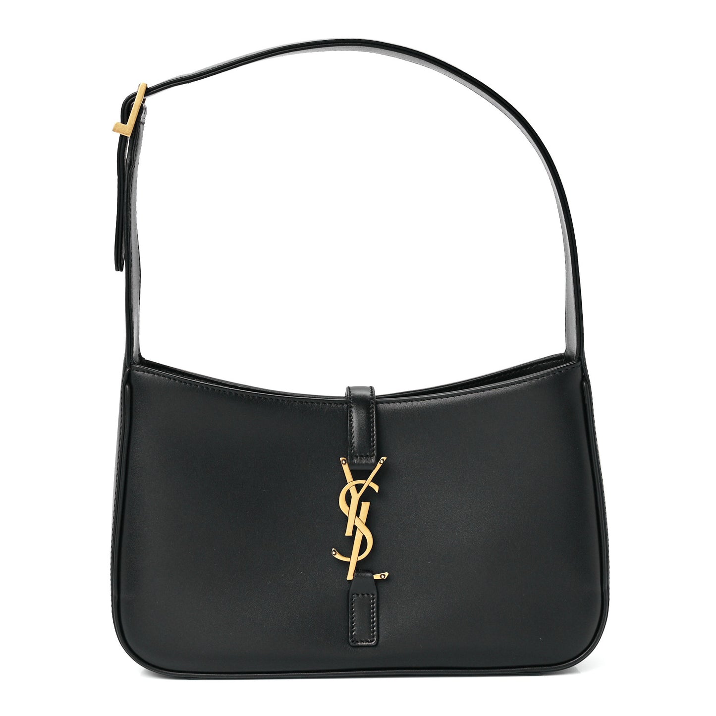 Smooth Calfskin Le 5 A 7 Hobo Black