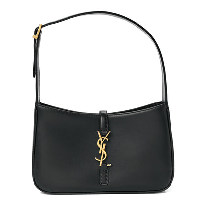 Saint Laurent Smooth Calfskin Le 5 A 7 Hobo Black 1 of 11