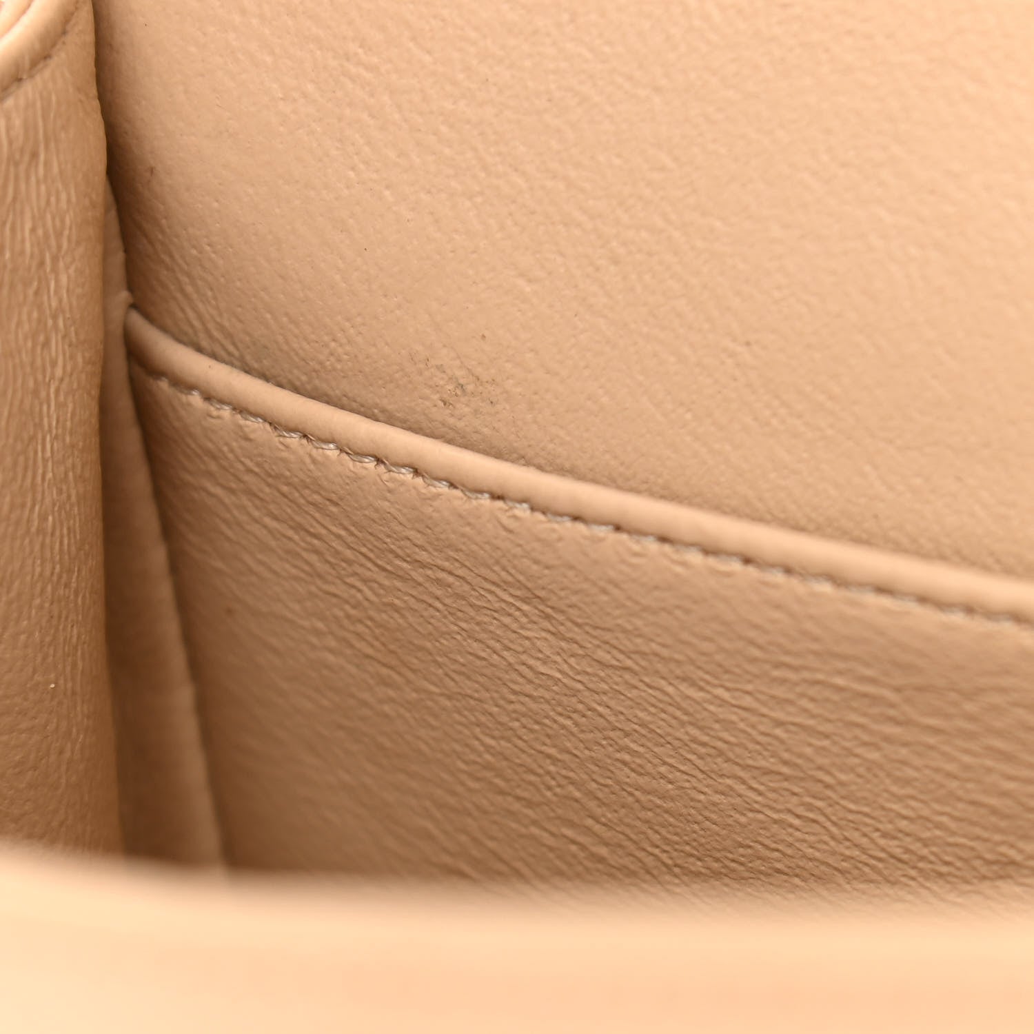 Chanel Caviar Quilted Medium Double Flap Beige 11 of 13