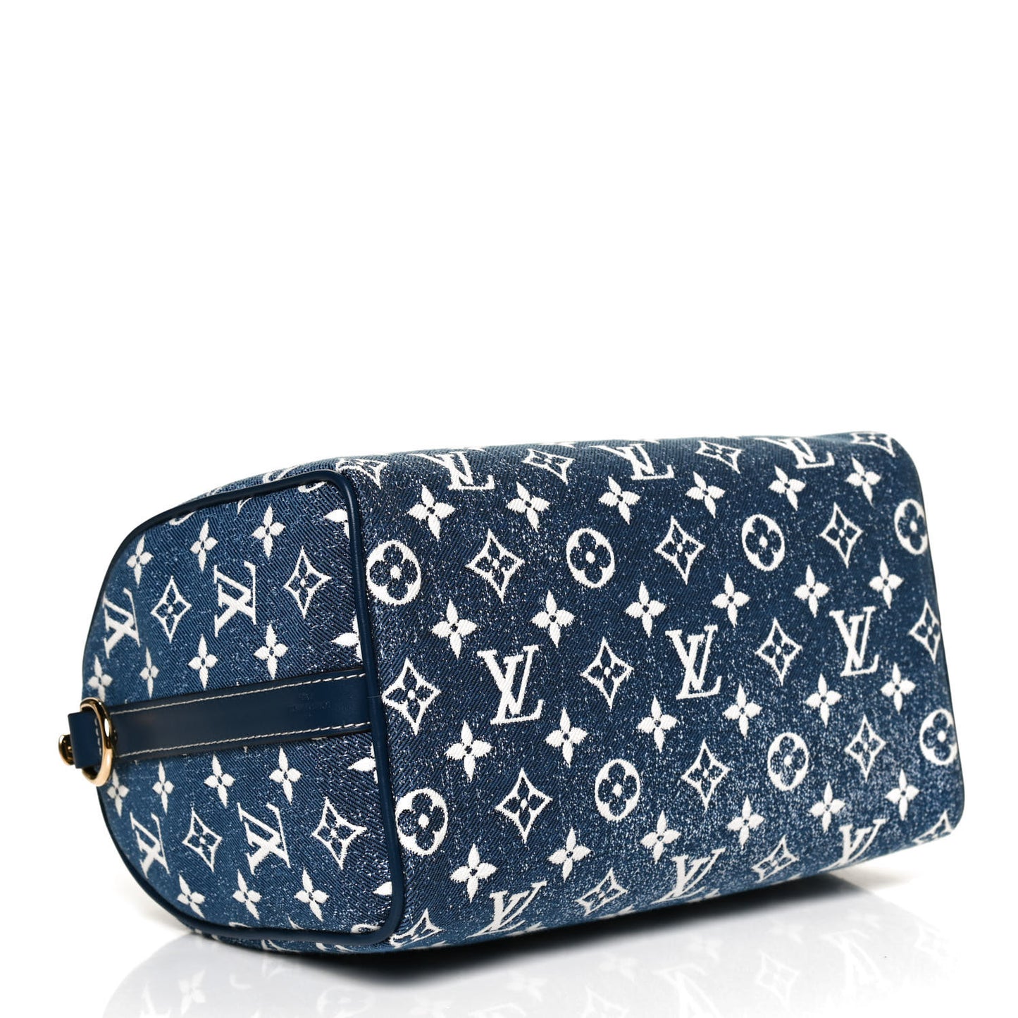 Monogram Jacquard Denim Speedy Bandouliere 25 Bleu