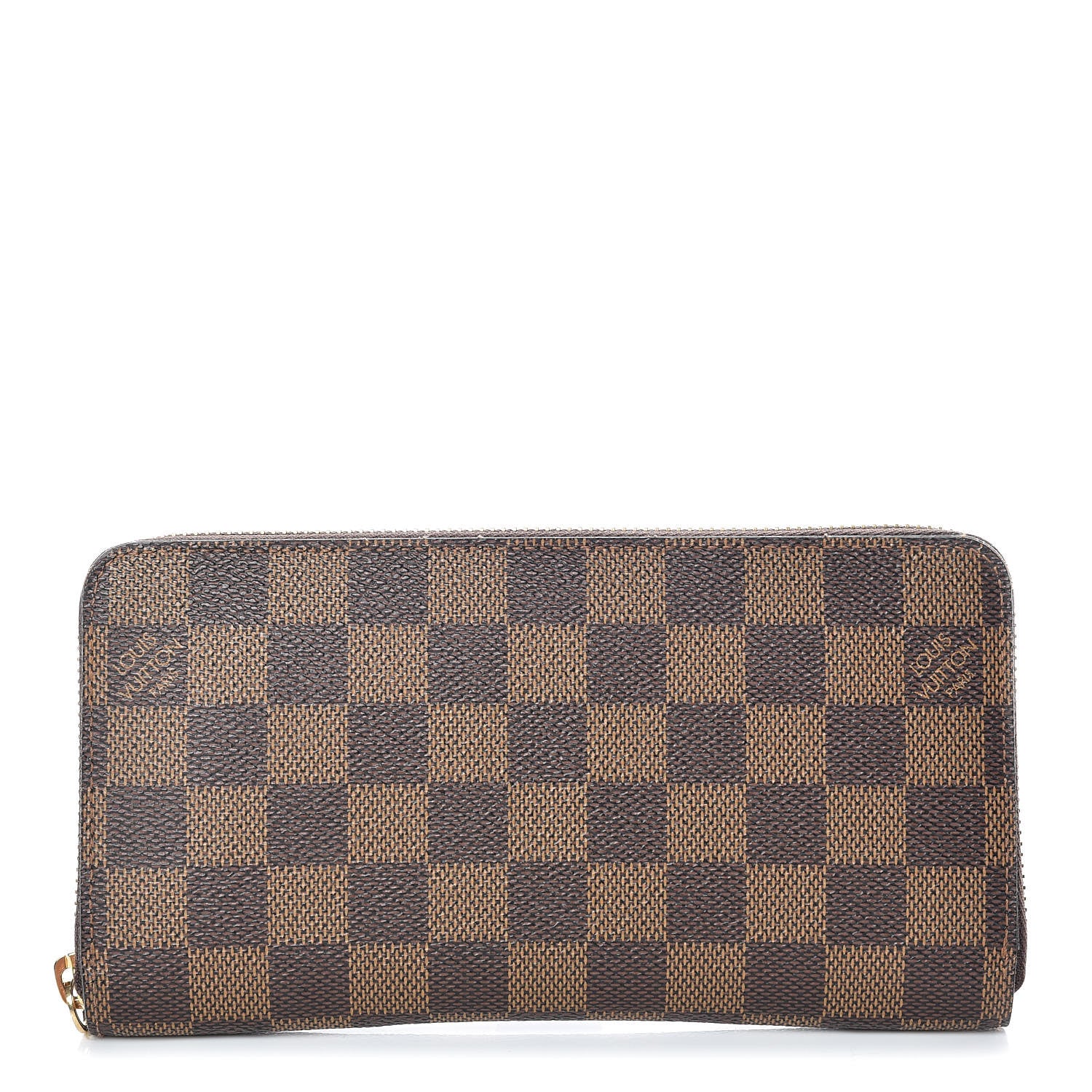 Louis Vuitton Damier Ebene Zippy Wallet 1 of 9