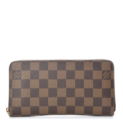 Louis Vuitton Damier Ebene Zippy Wallet 1 of 9