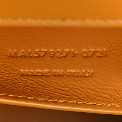 Saint Laurent Smooth Calfskin Manhattan Baguette Tangerine 7 of 15