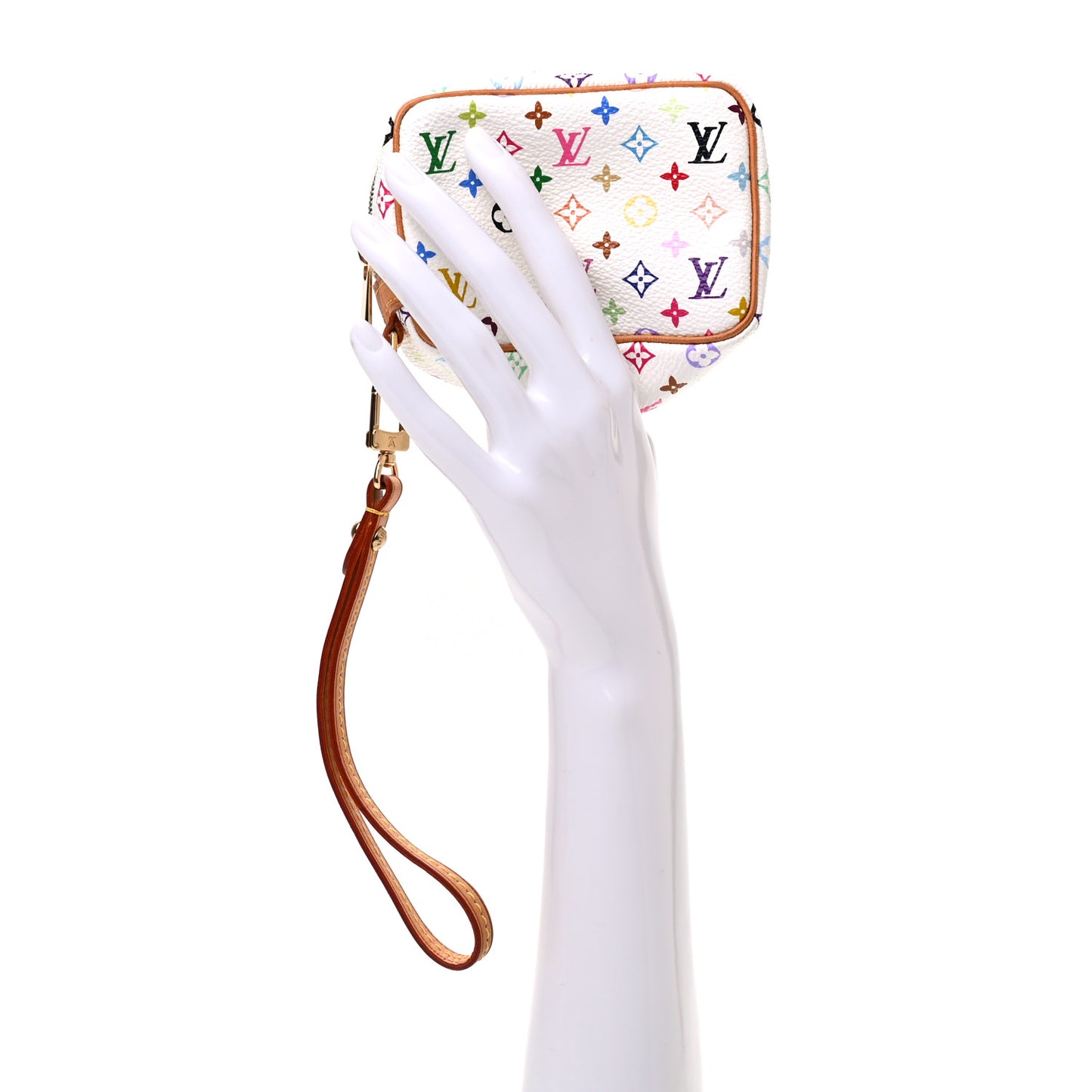 Monogram Multicolor Trousse Wapity White