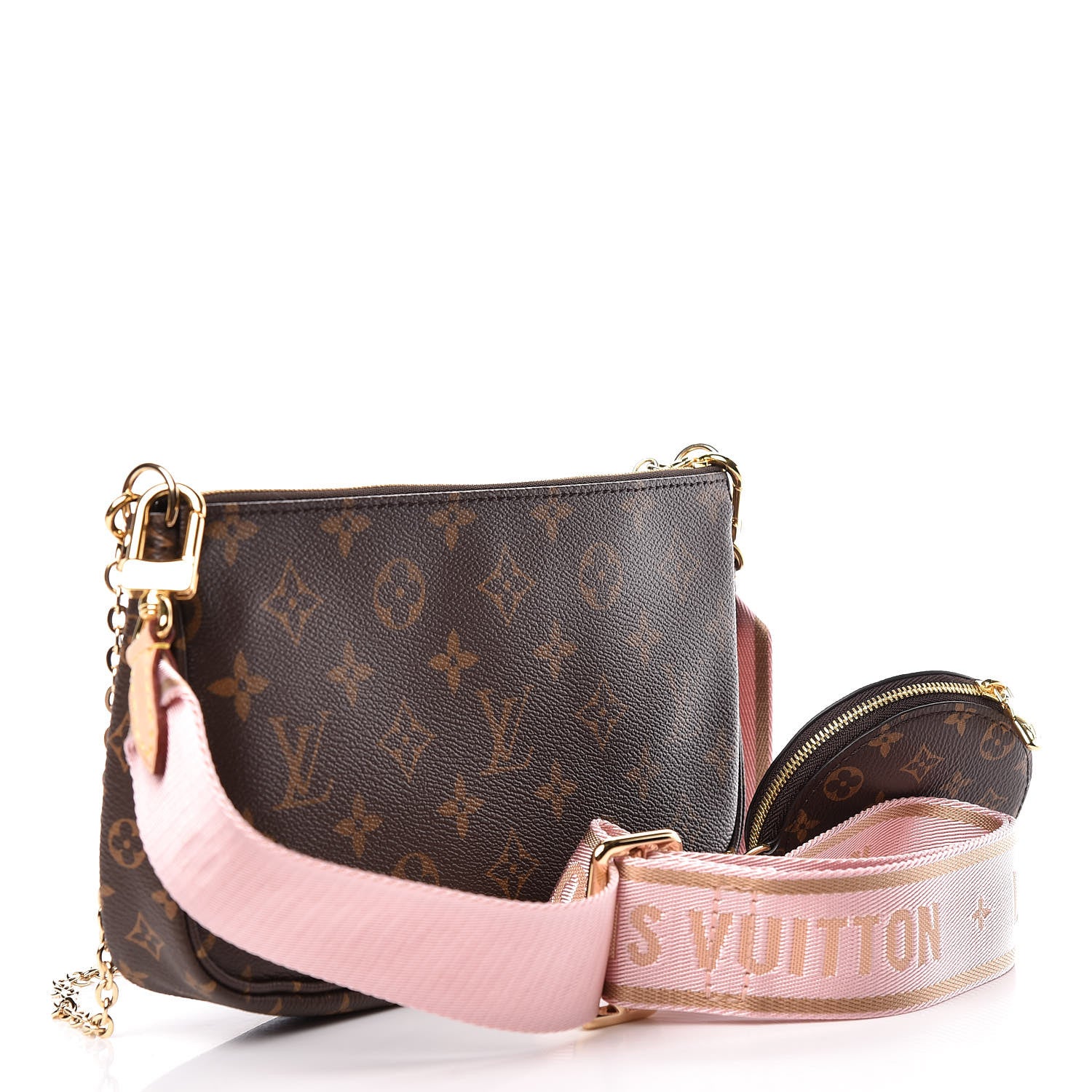 Louis Vuitton Monogram Multi Pochette Accessories Rose Clair 3 of 17