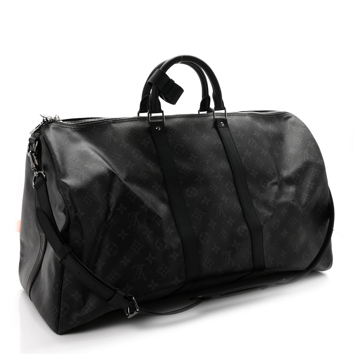 Louis Vuitton Monogram Eclipse Keepall Bandouliere 55 2 of 9