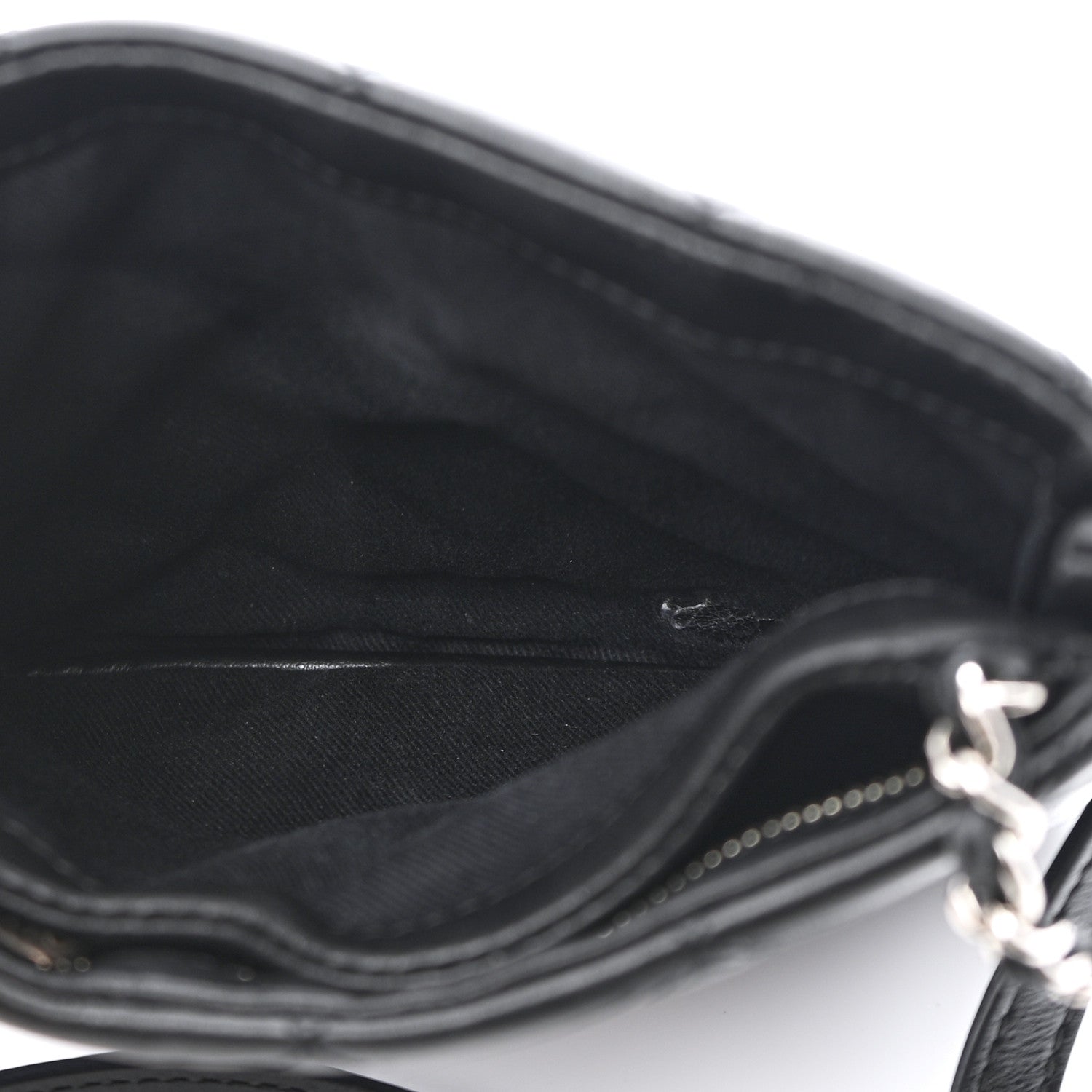 Chanel Lambskin Quilted Crossbody Bag Black 8 of 23