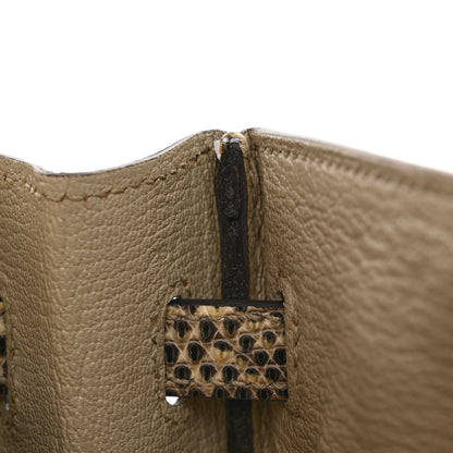Hermes Lizard Birkin 25 Ombre 10 of 11
