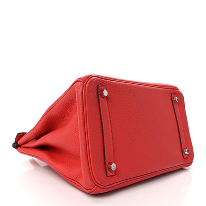 Hermes Togo Birkin 30 Rouge Pivoine 3 of 14