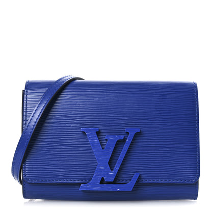 Louis Vuitton Epi Louise Strap PM Blueberry 1 of 12