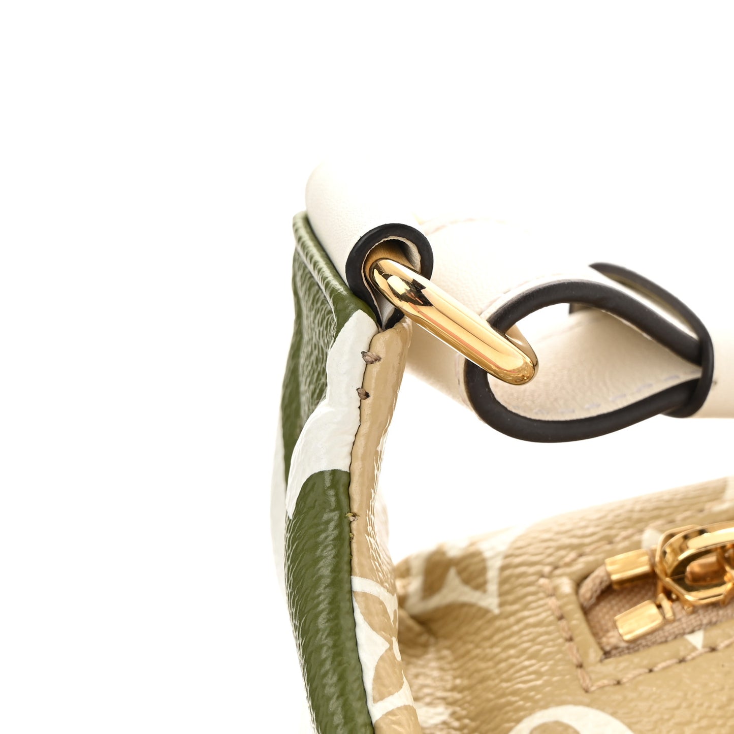 Monogram Giant Bumbag Kaki Beige