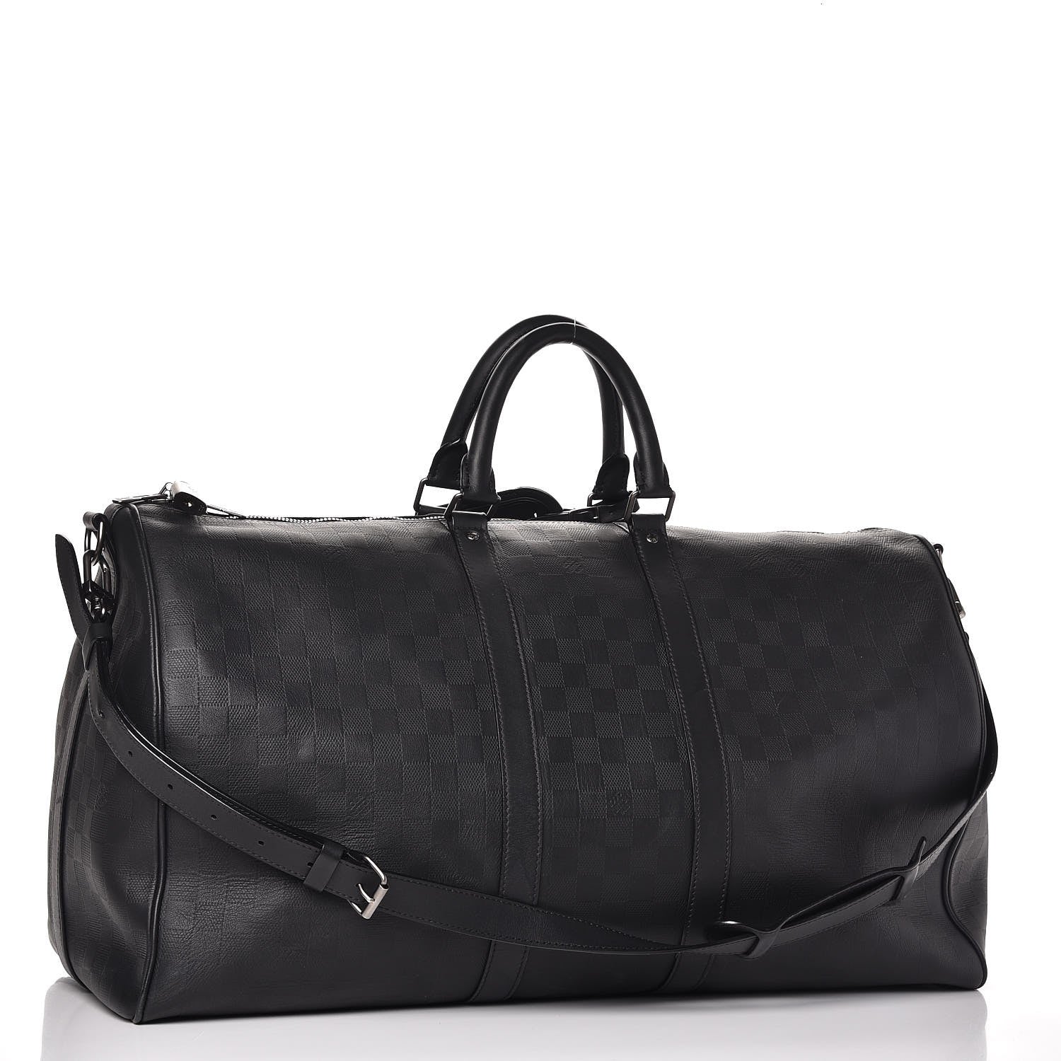 Louis Vuitton Damier Infini Keepall Bandouliere 55 Onyx 3 of 15