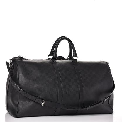 Louis Vuitton Damier Infini Keepall Bandouliere 55 Onyx 3 of 15