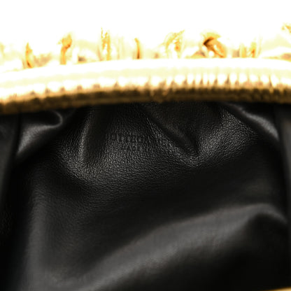 Bottega Veneta Metallic Bark Calfskin The Mini Pouch Gold 6 of 11