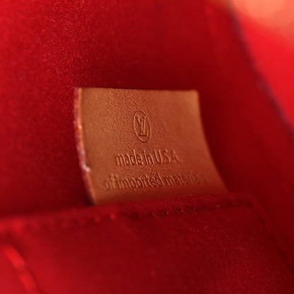 Louis Vuitton Vernis Alma BB Cherry 7 of 10