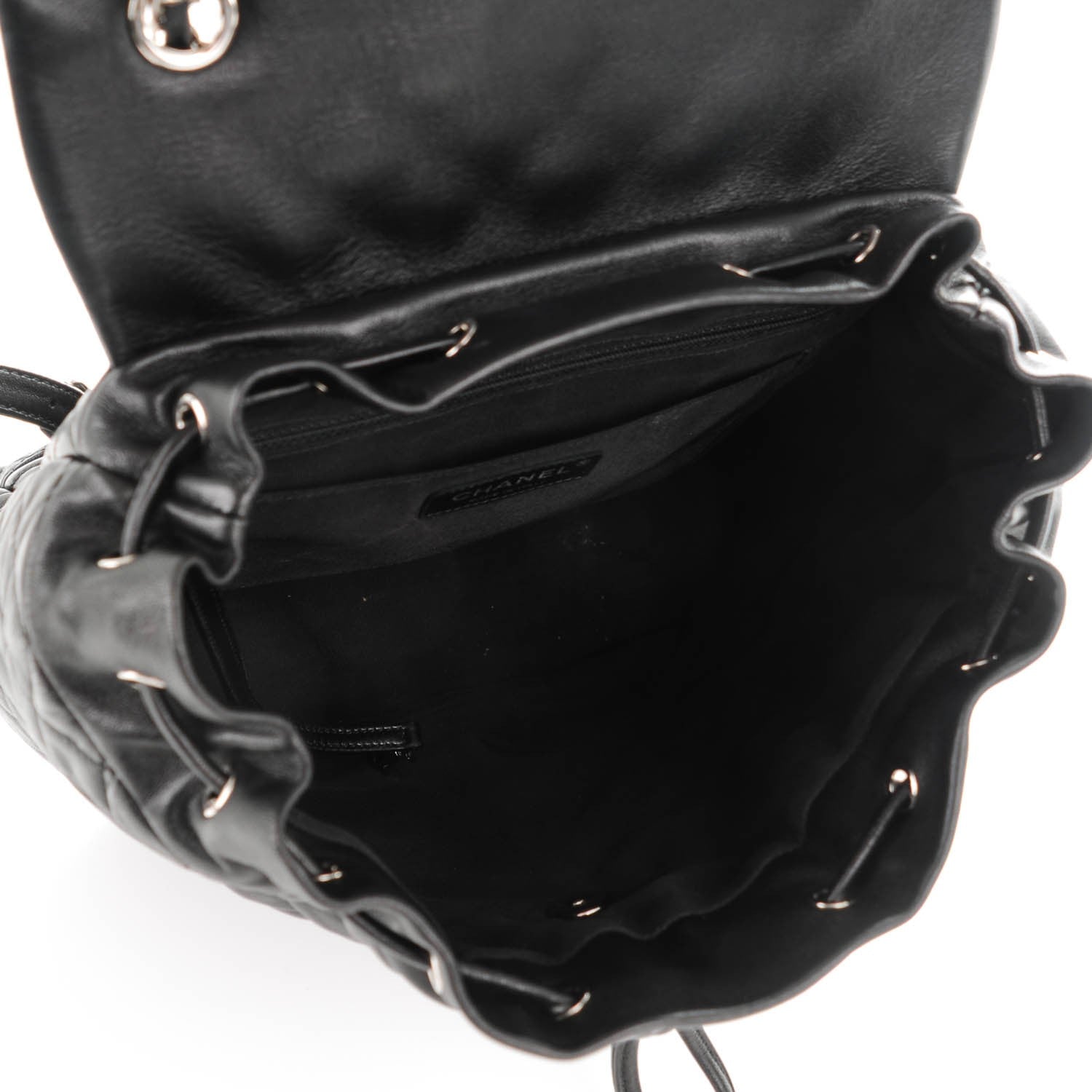 Chanel Lambskin Quilted Large Urban Spirit Backpack Black 5 of 8