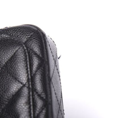 Chanel Caviar Quilted Camera Case Crossbody Bag Black 10 of 11