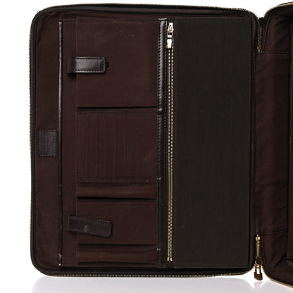 Louis Vuitton Damier Ebene Porte Ordinateur Sabana NM Computer Case 21 of 28