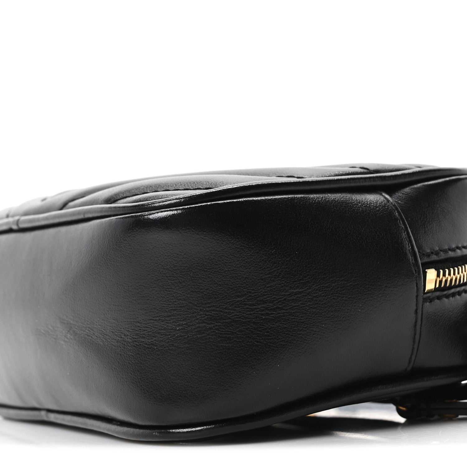 Saint Laurent Calfskin Matelasse Monogram Lou Belt Bag Black 9 of 9