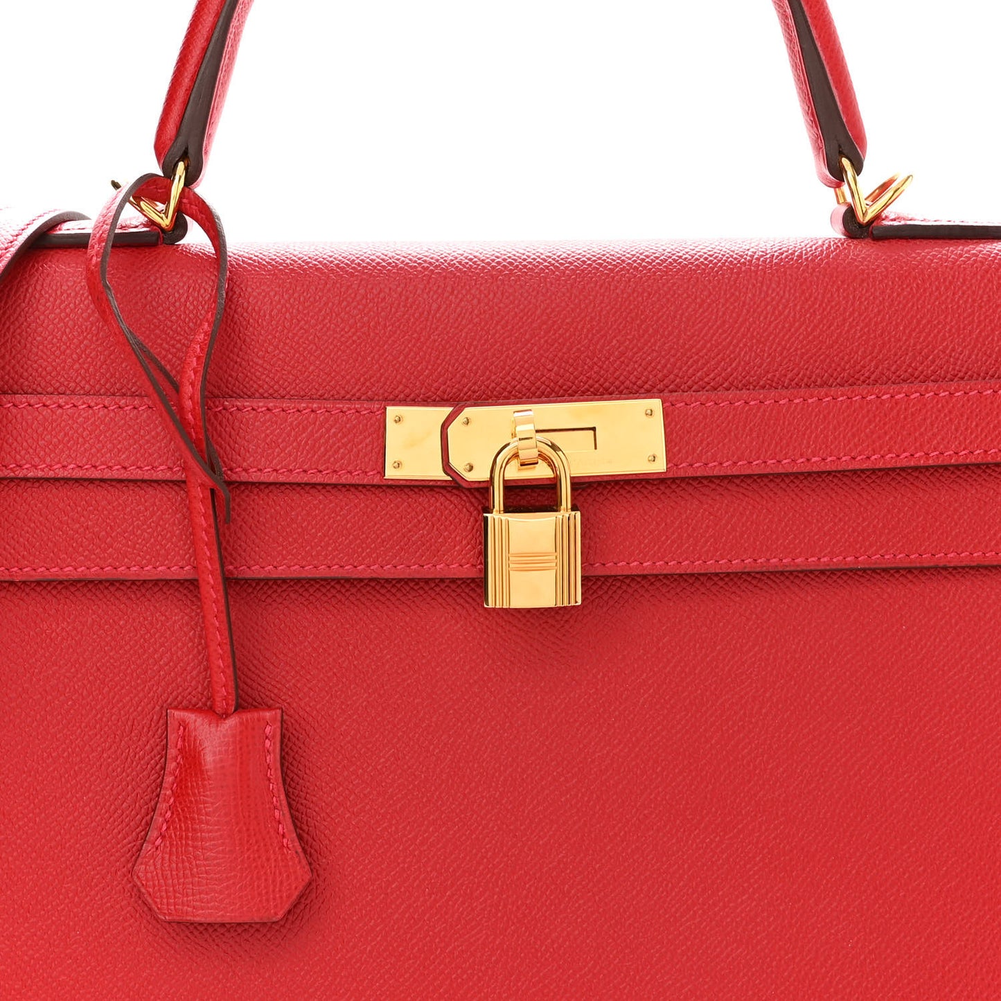 Epsom Kelly Sellier 35 Rouge Casaque